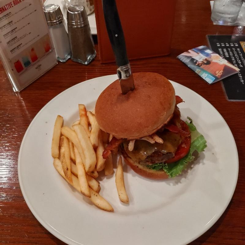 BBQバーガー(ハードロックカフェ横浜)