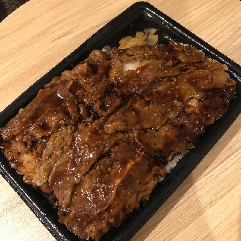 牛カルビ重(ファミリーマート)