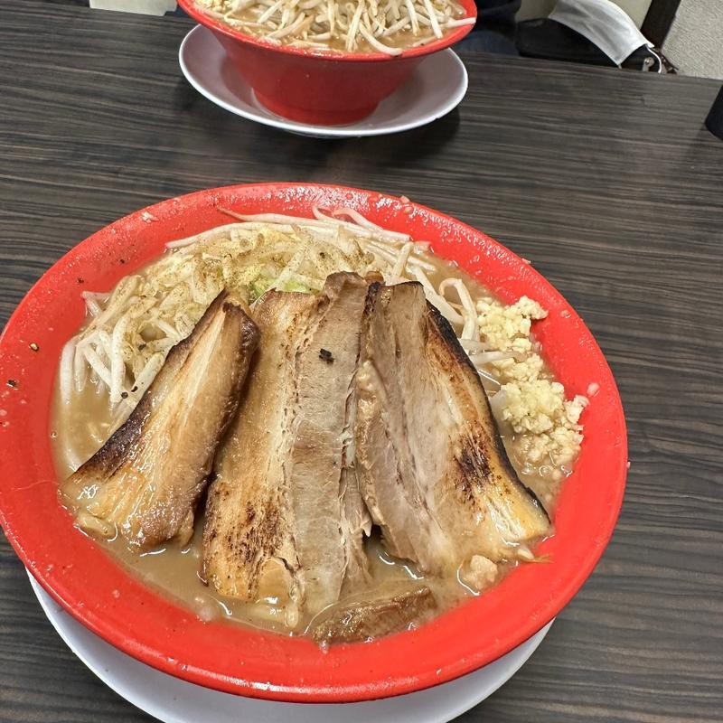 男の修行豚骨醤油(黒木製麺 釈迦力 雄 門真店)