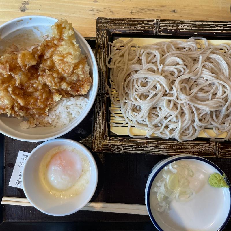 鶏天そば(いわもとQ 神保町店 （イワモトキュー）)