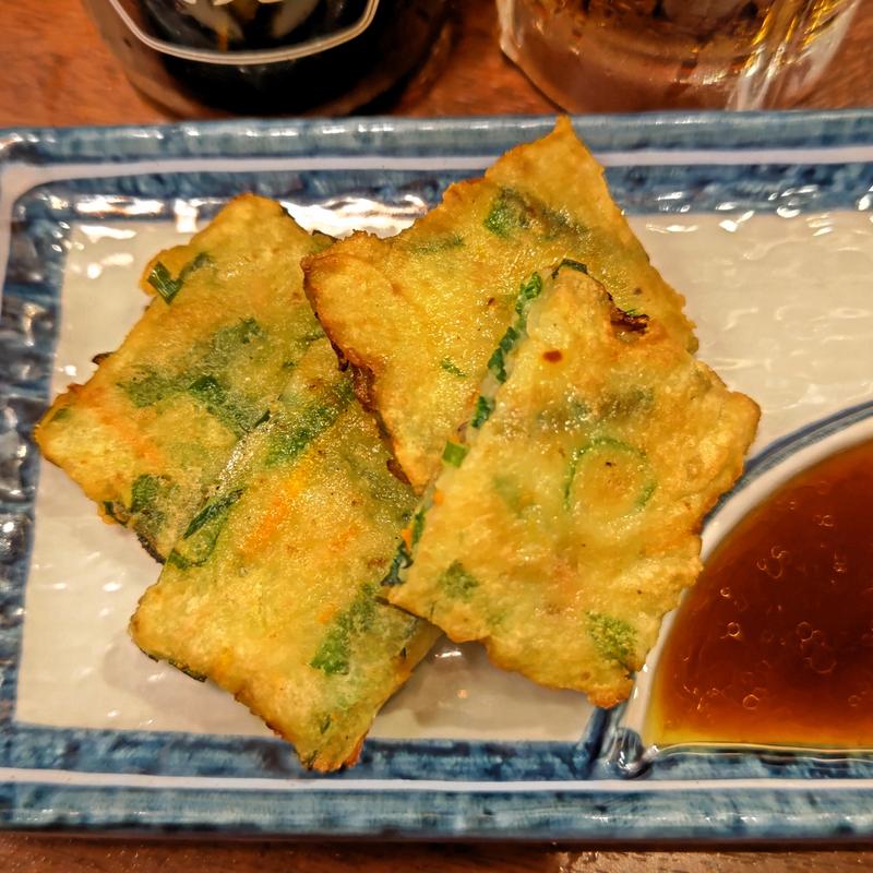 揚げたこチヂミ(ます家 関内店)