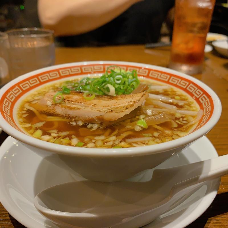 〆の中華そば(侑久上海 天神店)