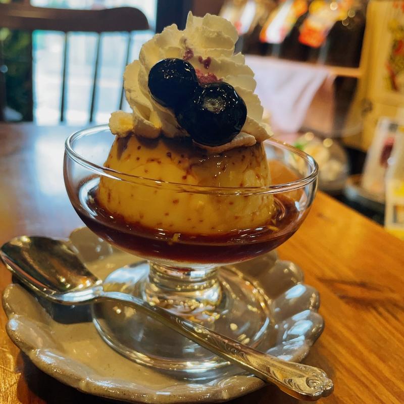 産みたてたまごプリン(たたらば珈琲 本店)