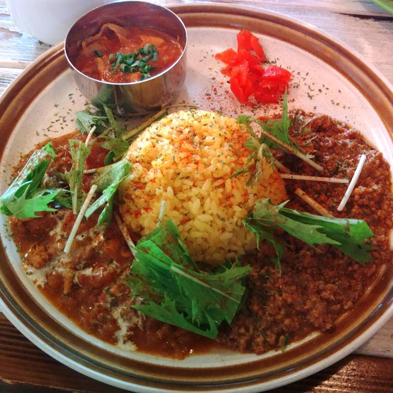 トリプルカレープレート(カレーバー ダイヤモンドヘッド)