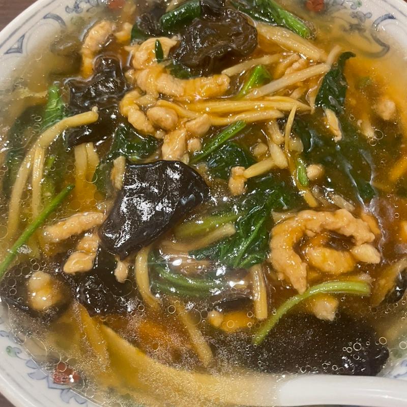 細切り肉ラーメン(山形五十番飯店 駅前店)