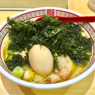 煮玉子磯海苔ラーメン(どうとんぼり神座 阪急三番街店)