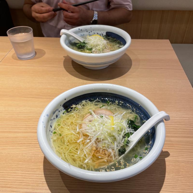塩ラーメン(俺流塩らーめん 渋谷センター街店)