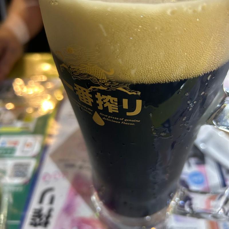 キリン黒生大ジョッキ(さっぽろ大通ビアガーデン キリン一番搾りビアガーデン)