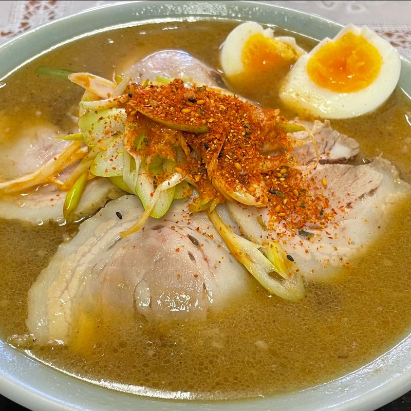 ネギ味噌チャーシュー麺(福来軒)