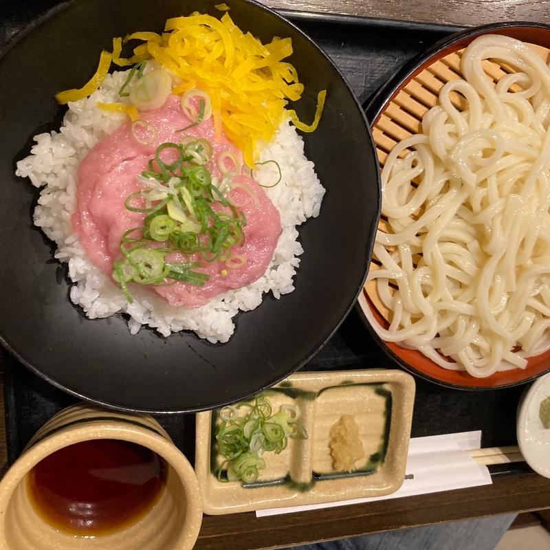 本日の讃岐うどんセット(霧笛屋 八重洲口 東京グランアージュ店)