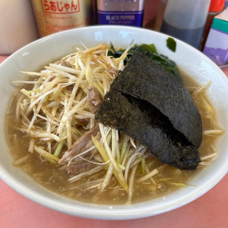 ネギラーメン(ラーメンショップ橋戸店)