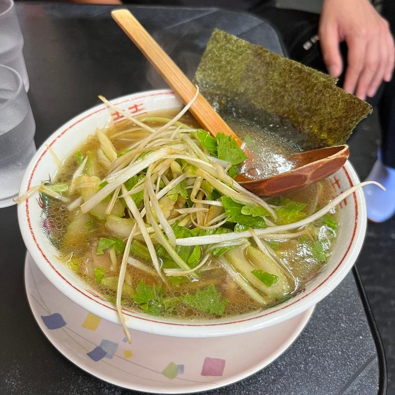 ネギセロリラーメン(ラーメンショップ 希望ヶ丘店)