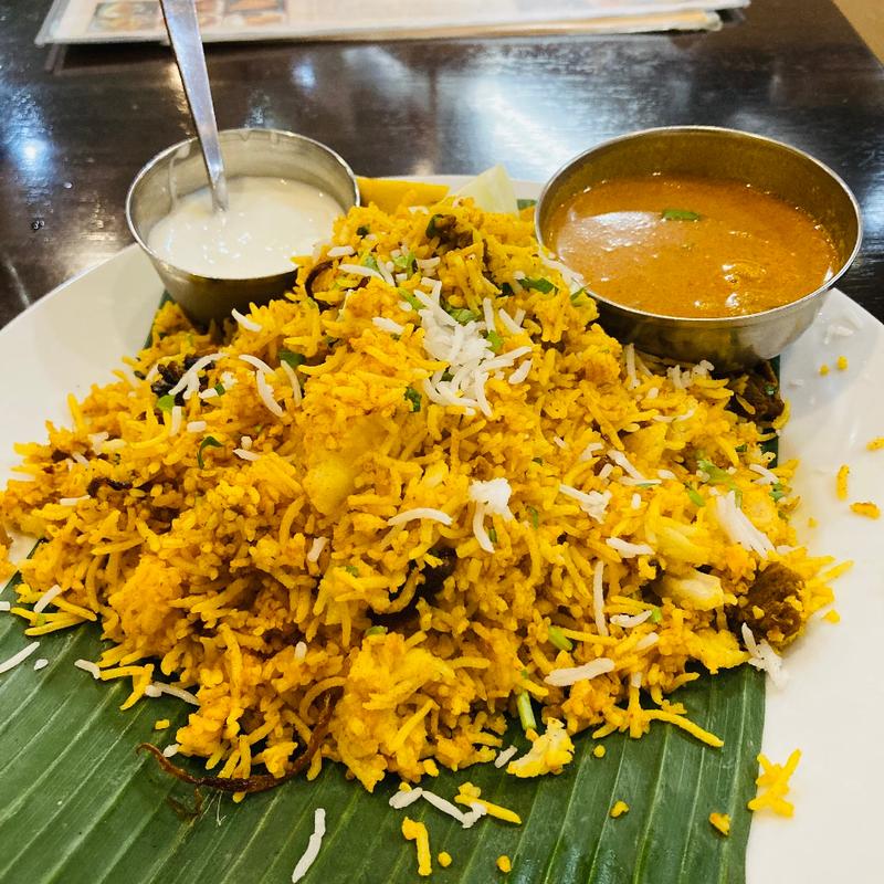 マトンビリヤニ(アーンドラ・ダバ)