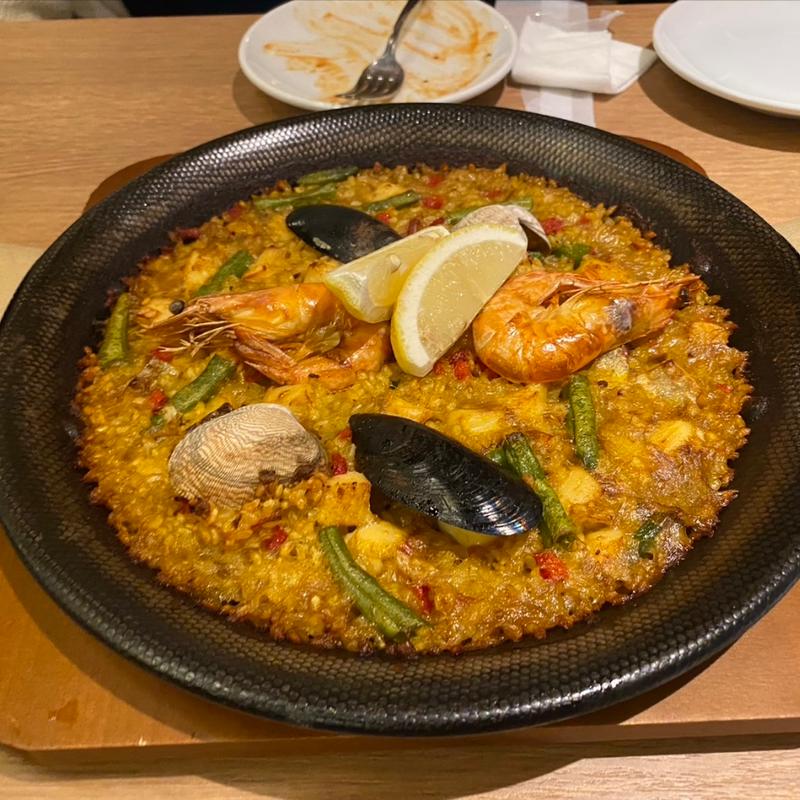 魚介のパエリア(エル･チャテオ 中目黒店)