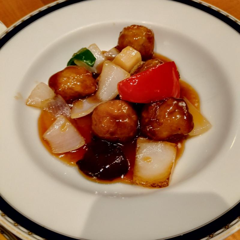 黒豚の酢豚(銀座アスター ベルシーヌ横浜)