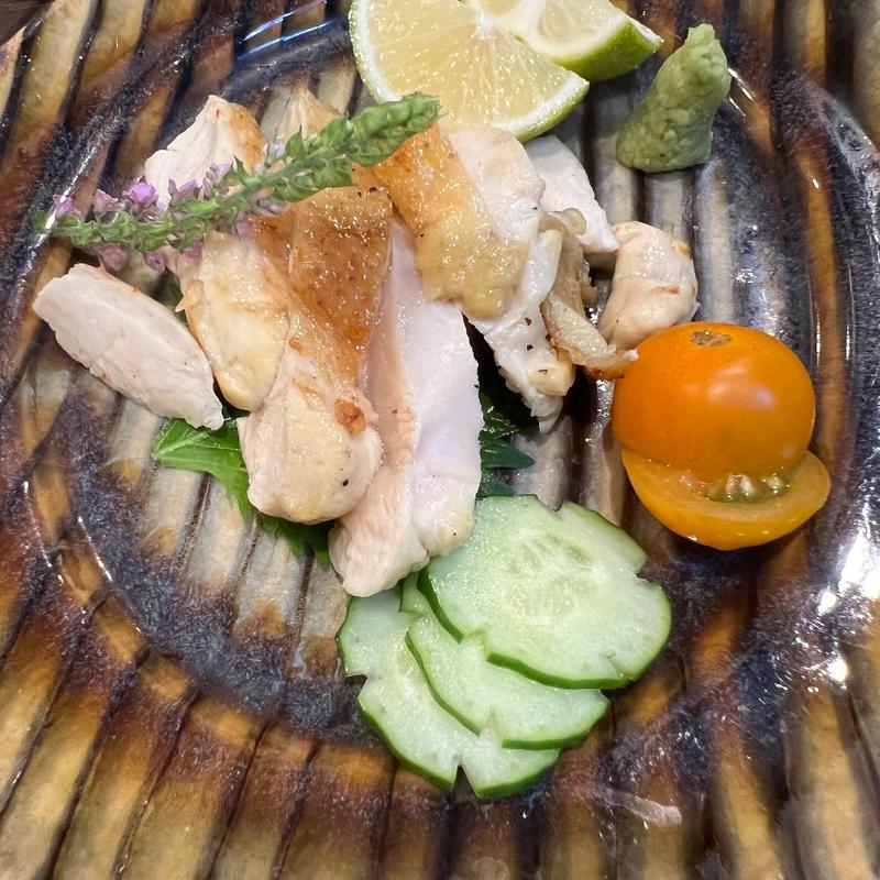 地鶏のたたき(焼とりダービー)