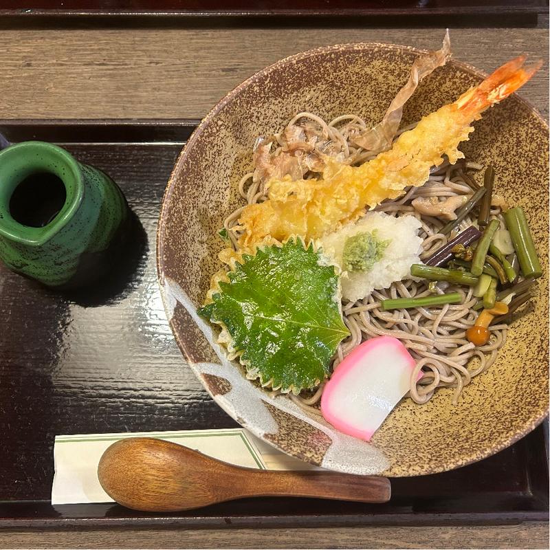 エビおろしうどん(うどんそば工房 優庵 )