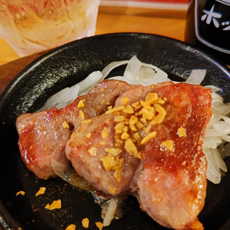 四元豚 ポークステーキ(BEEF KICHEN STAND（ビーフキッチンスタンド新杉田）)