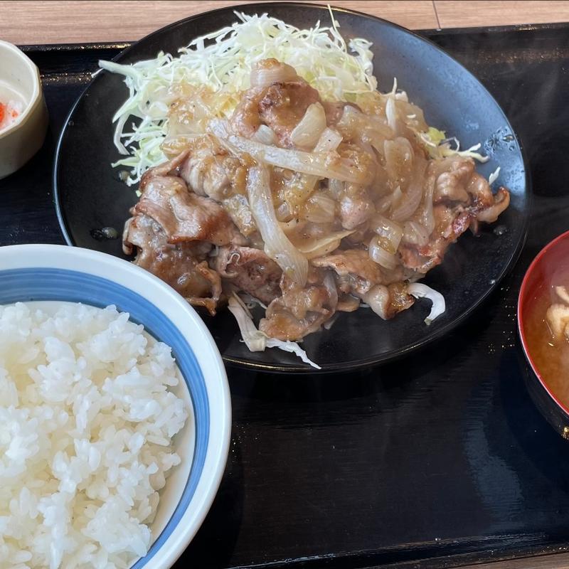 生姜焼き定食 野郎盛(野郎めし 千葉祐光店)