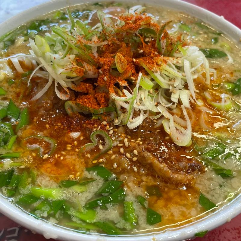 辛口ホルモン麺(とん平食堂 )