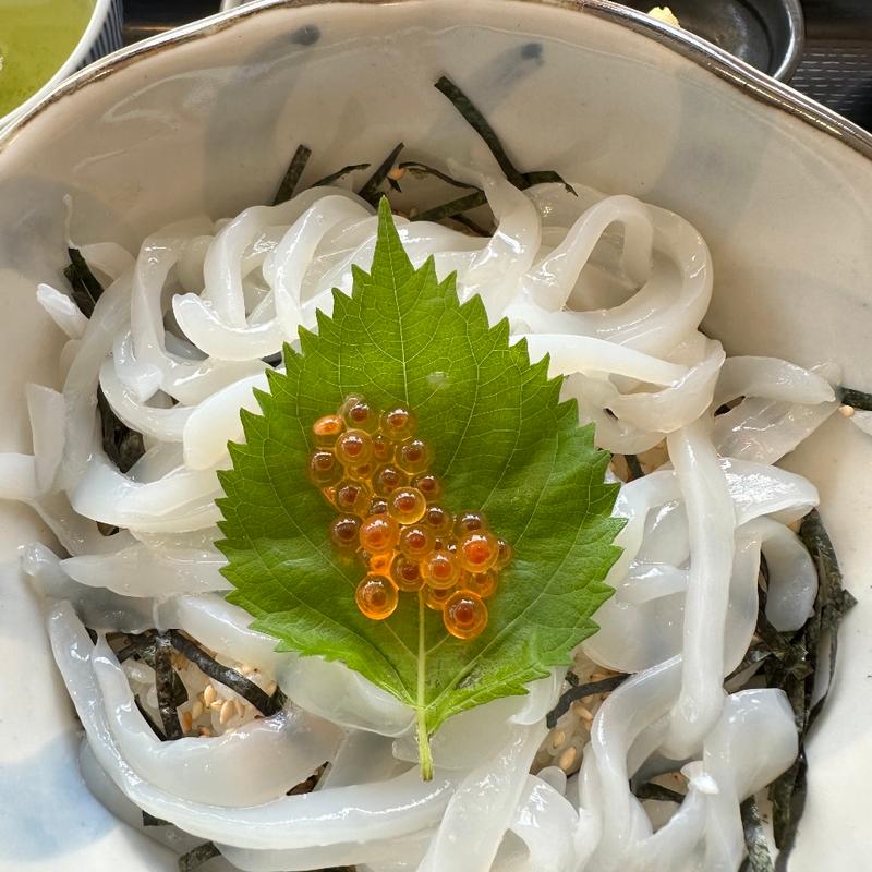 イカ丼(松吟観光センター)