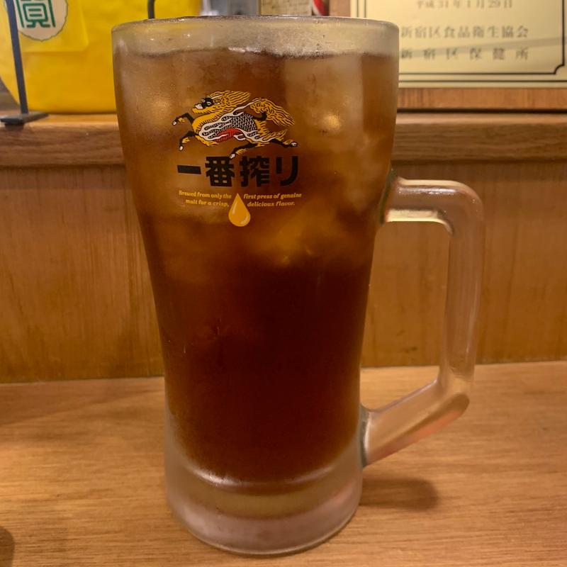 どでかウーロンハイ(串かつ でんがな 新宿西口ハルク店 )