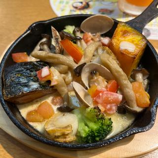 シーフードと野菜のオーブン焼き(ココス 平岸店)