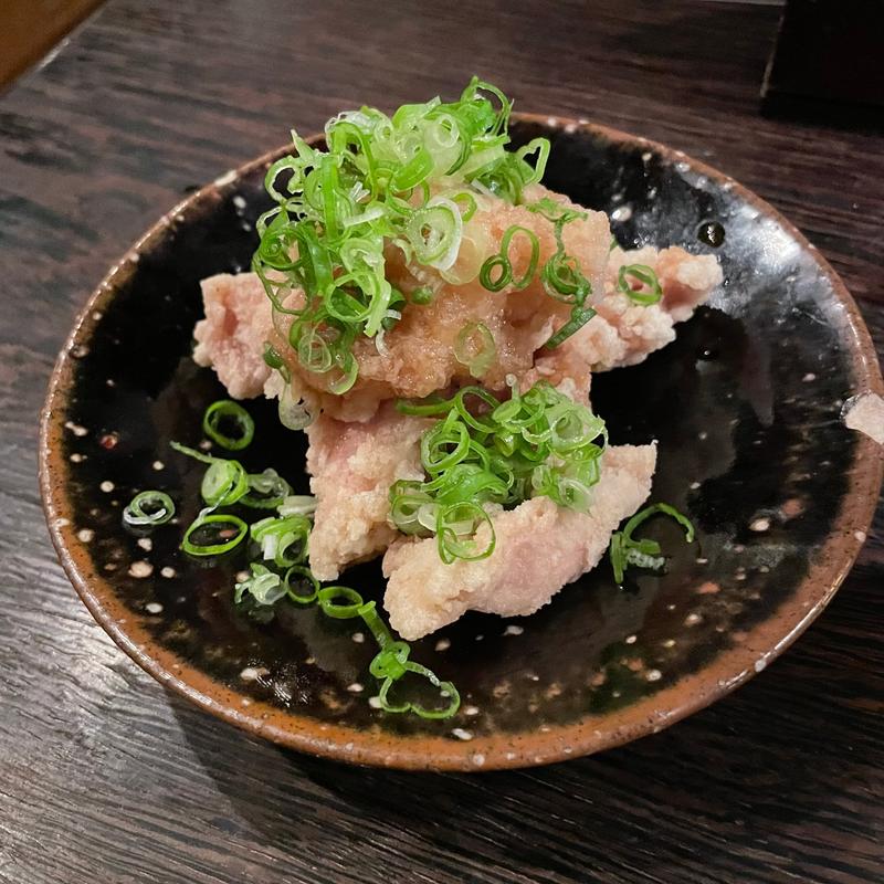 鶏はらみの唐揚げおろしポン酢(ニコノスタンド)