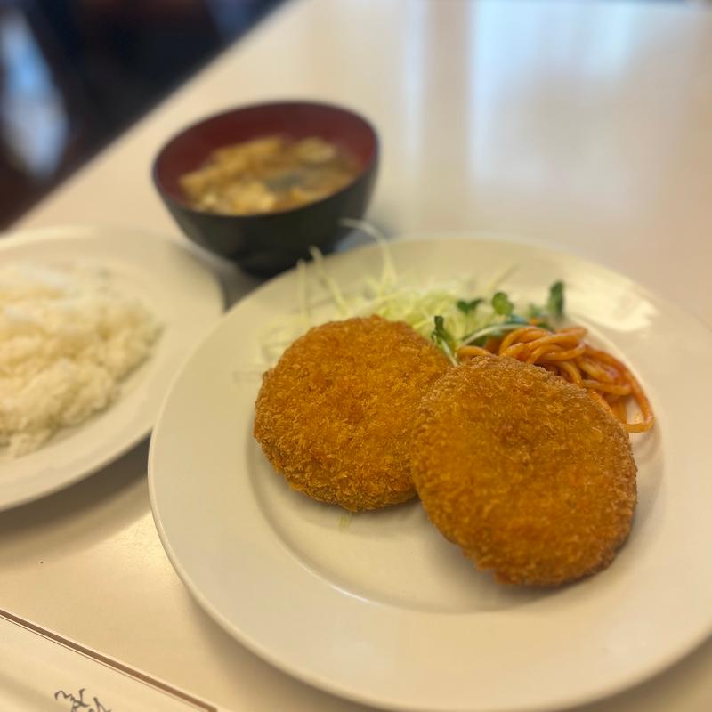 メンチカツ(レストラン早川)