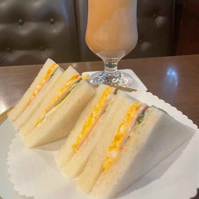 モーニングBセット　(丸福珈琲店 千日前本店)