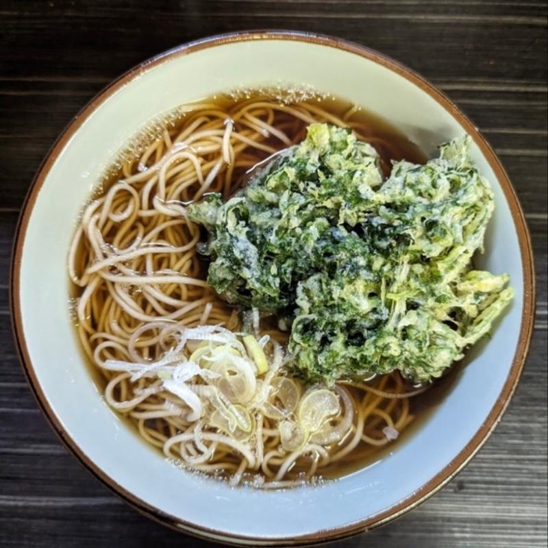 春菊天そば(そばうどん 文殊 浅草店)