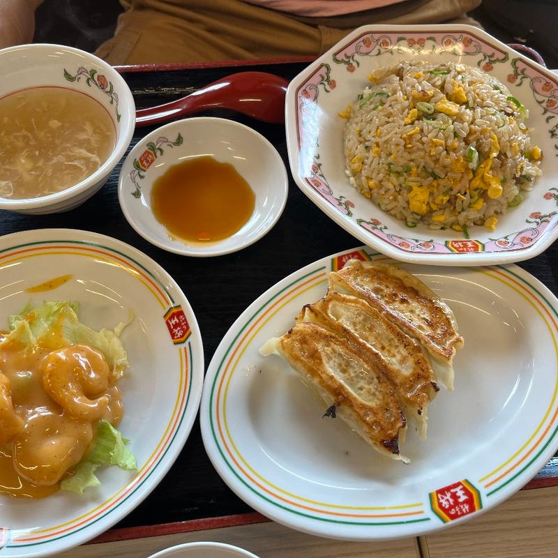 炒飯ランチB(餃子の王将 春日店)