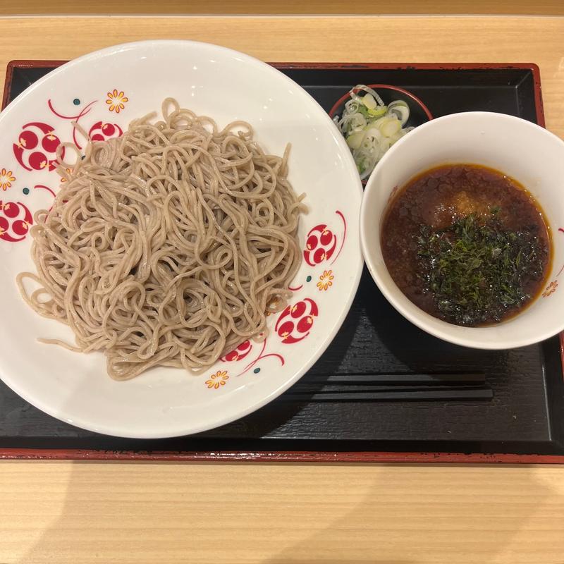 海苔つけそば(いろり庵きらくそば 五反田)