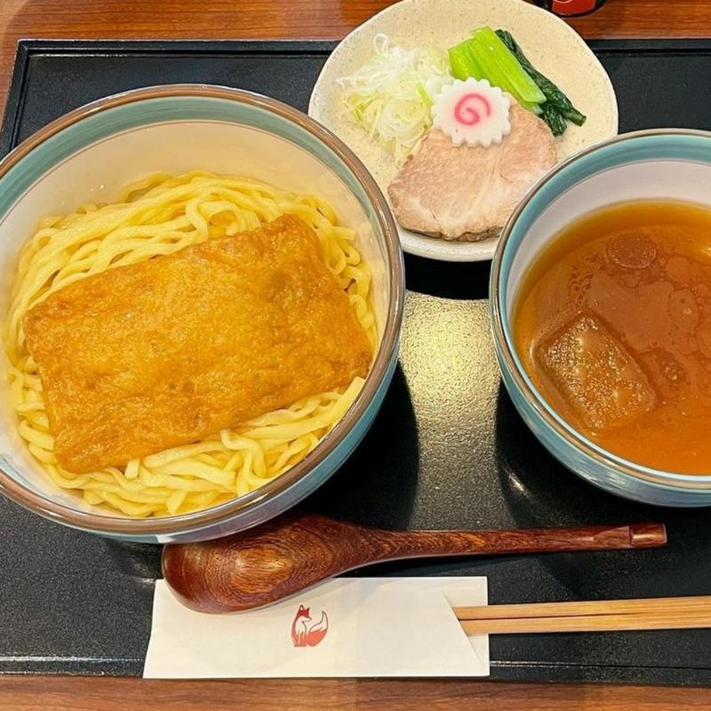 冷やしつけ麺(中華蕎麦きつね)