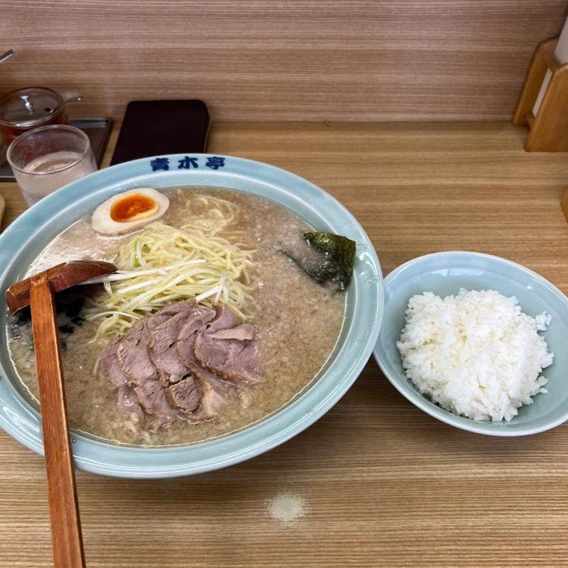 チャーシュー麺　中盛り(ラーメン青木亭 八潮店)
