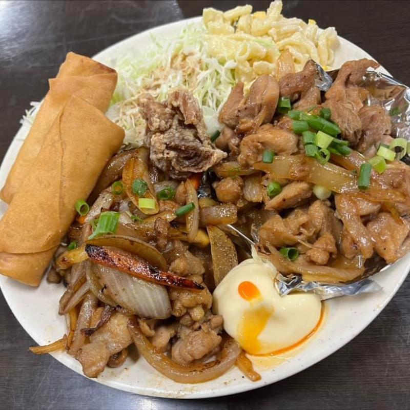 鳥照り焼き定食(八起食堂)