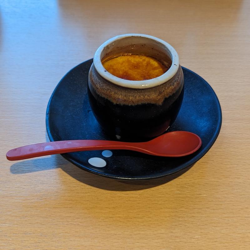 名古屋コーチン玉子濃厚プリン(鳥開総本家 栄ラシック店)