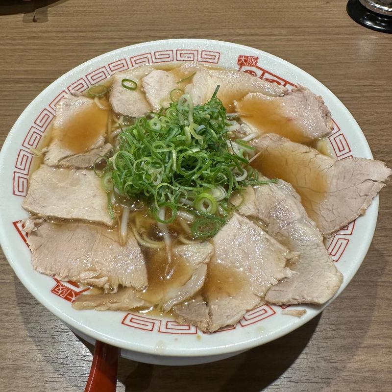 チャーシューメン　麺大盛り(二両半 京橋店)