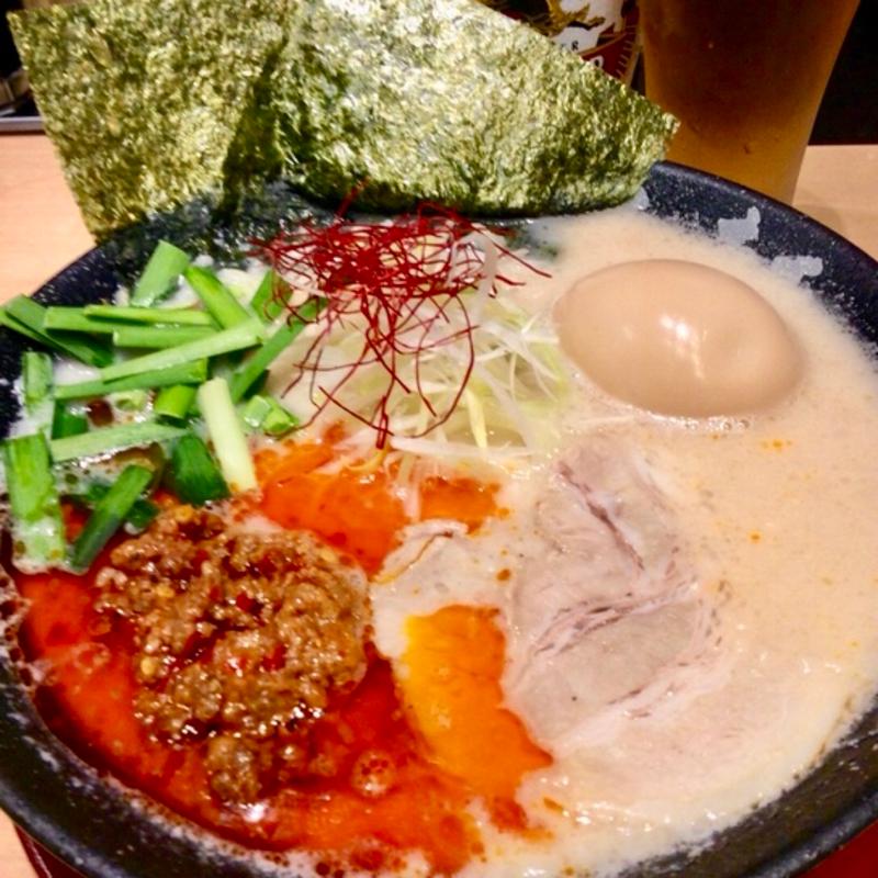 贅沢台湾豚骨ラーメン(熟成豚骨ラーメン専門店 大名古屋一番軒)