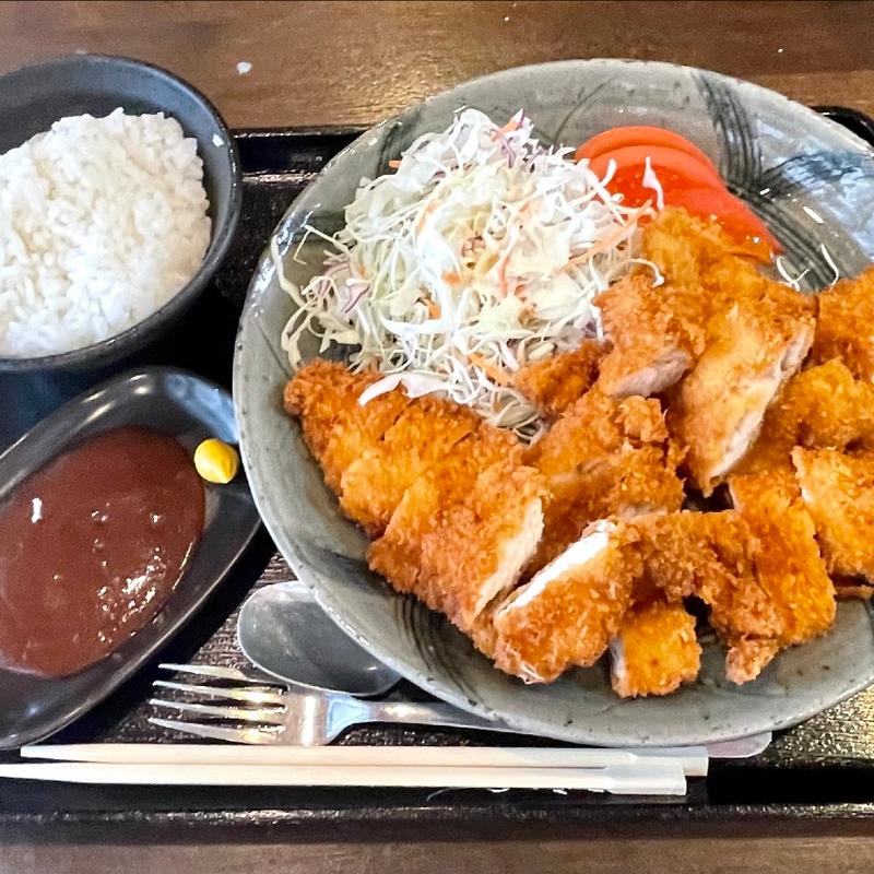 チキンカツ定食(とり庵 久宝寺口)