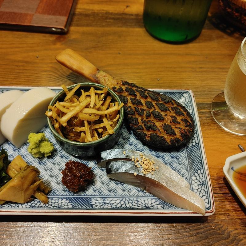 蕎麦前セット(蕎麦前ながえ、)