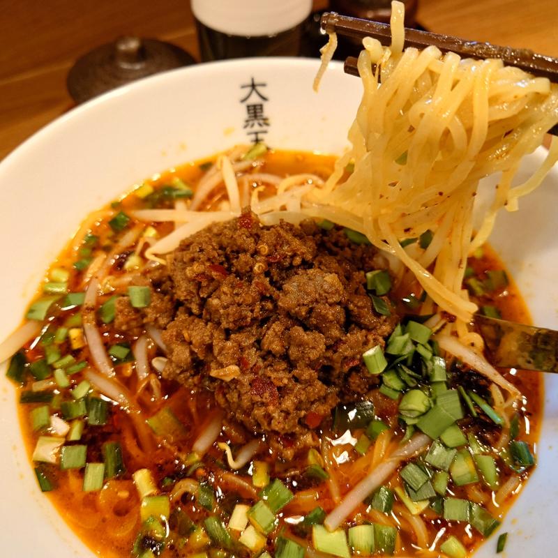 旨辛台湾ラーメン(麺や 大黒天 葛飾店)