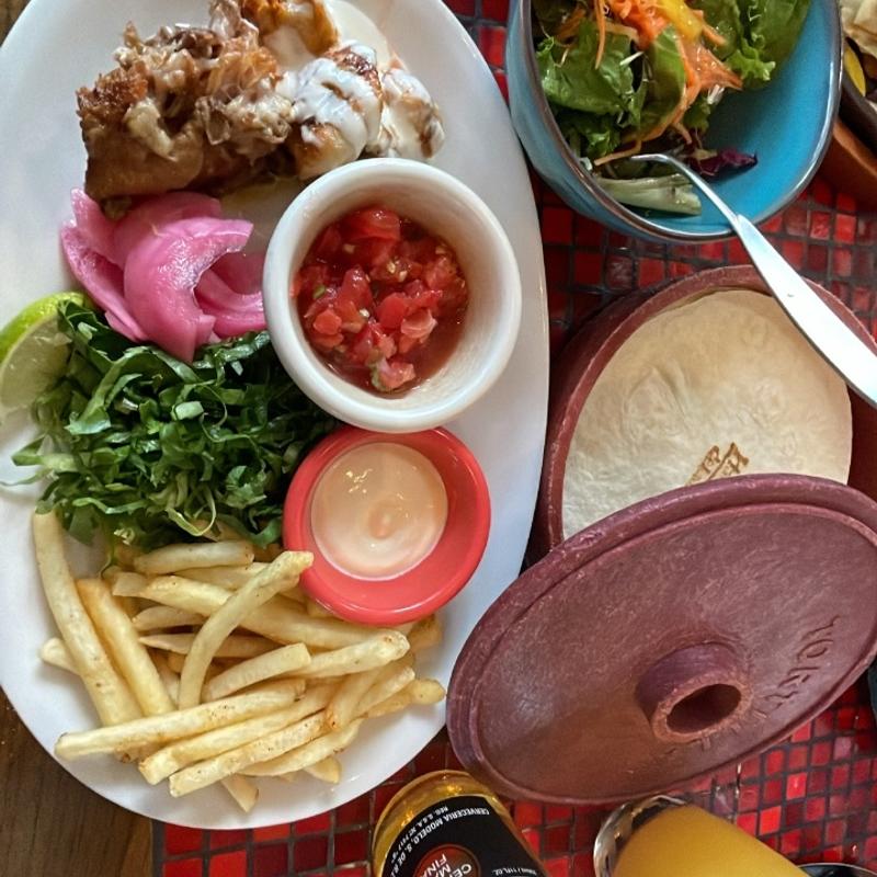 タコス(Hacienda del cielo MODERN MEXICANO)