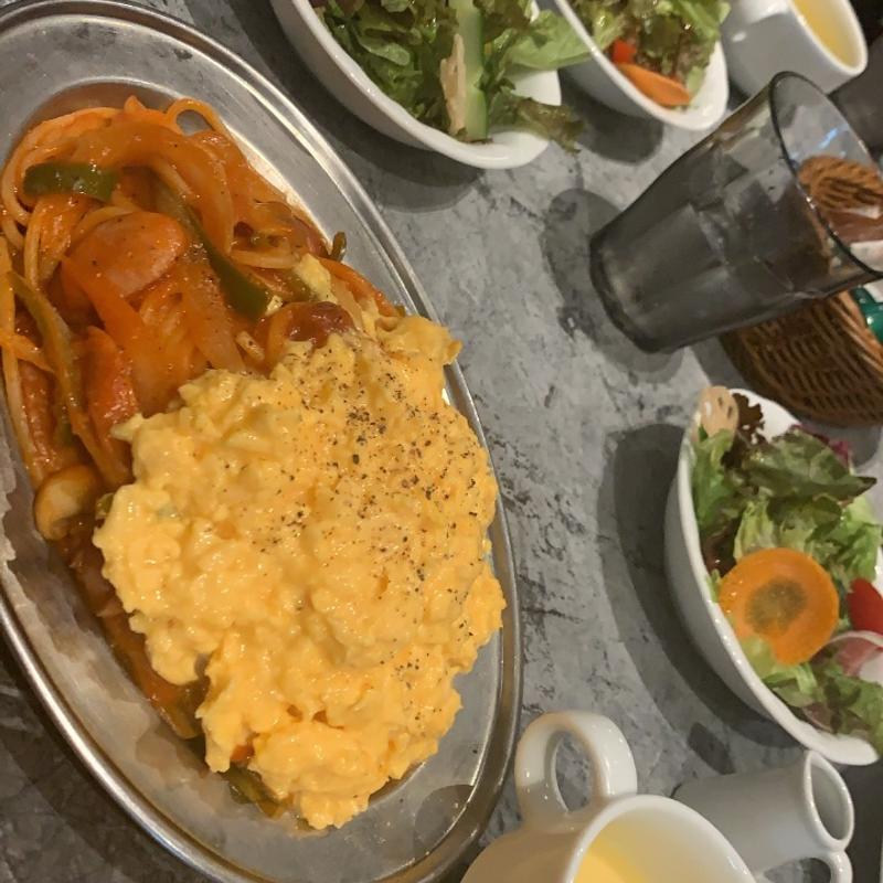 幸せのオムナポリタン(パーラー大箸（純洋食とスイーツ パーラー大箸）)