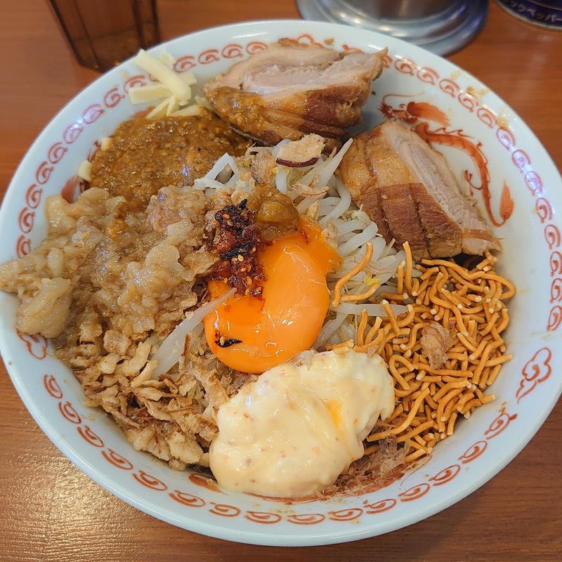 まぜそば極み 並(それいけ！たかちゃんラーメン)