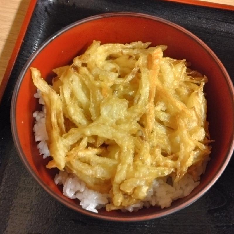 ミニかき揚げ丼(やなぎ庵 )