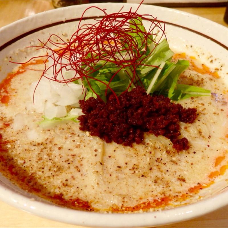 濃厚担々麺(麺屋はなび 金山駅東口店)