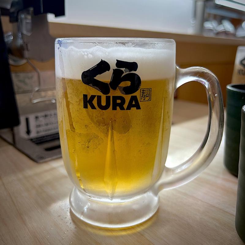 生ビール(無添くら寿司 あすと長町店 )