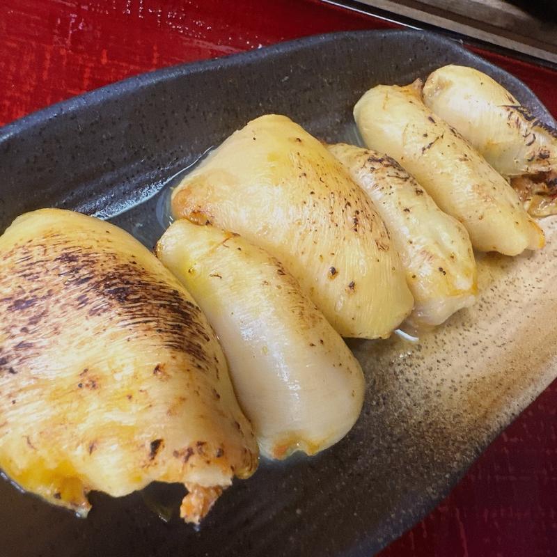 炙りほや皿(天然だしラーメン 潮の音)