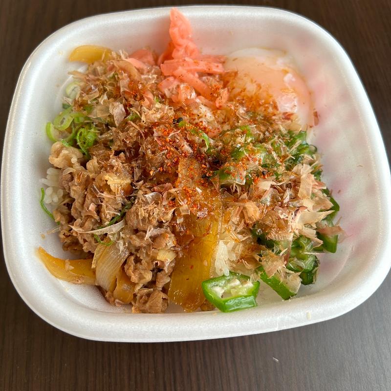 牛まぜのっけ朝食(すき家 155号常滑大鳥店)